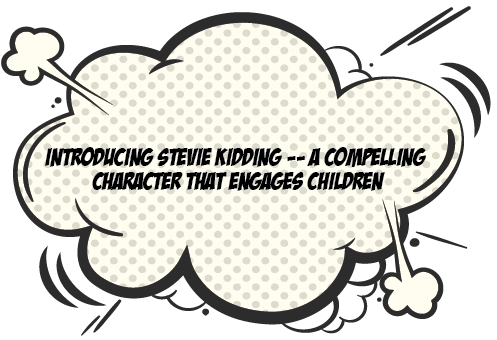 graphic for stevie kidding children's birthday party family entertainer in boston